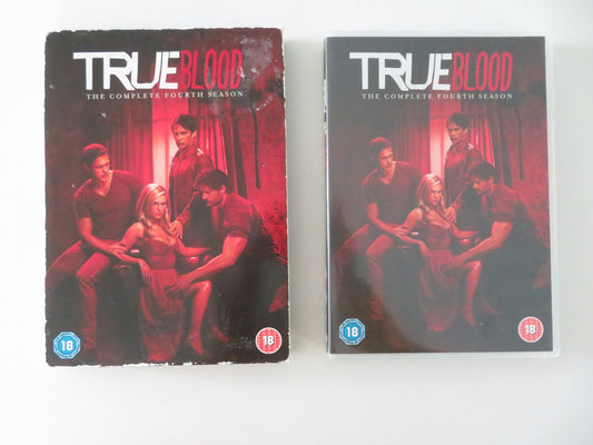 TRUE BLOOD - THE COMPLETE FOURTH SEASON (DVD) ANNA PAQUIN STEPHEN 2011 REGION 2 Movie posters