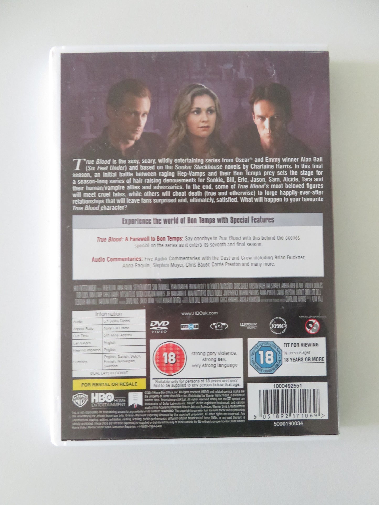 True Blood - The Complete Seventh Season (DVD) Anna Paquin 2014 Region 2 Movie posters