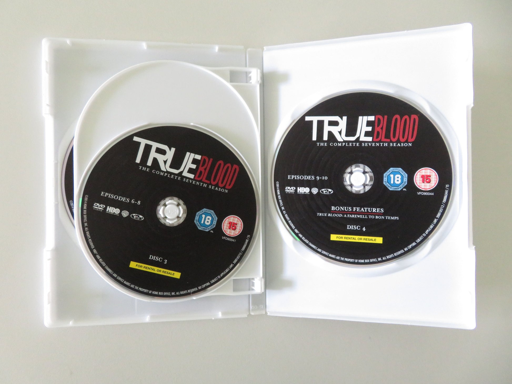 True Blood - The Complete Seventh Season (DVD) Anna Paquin 2014 Region 2 Movie posters