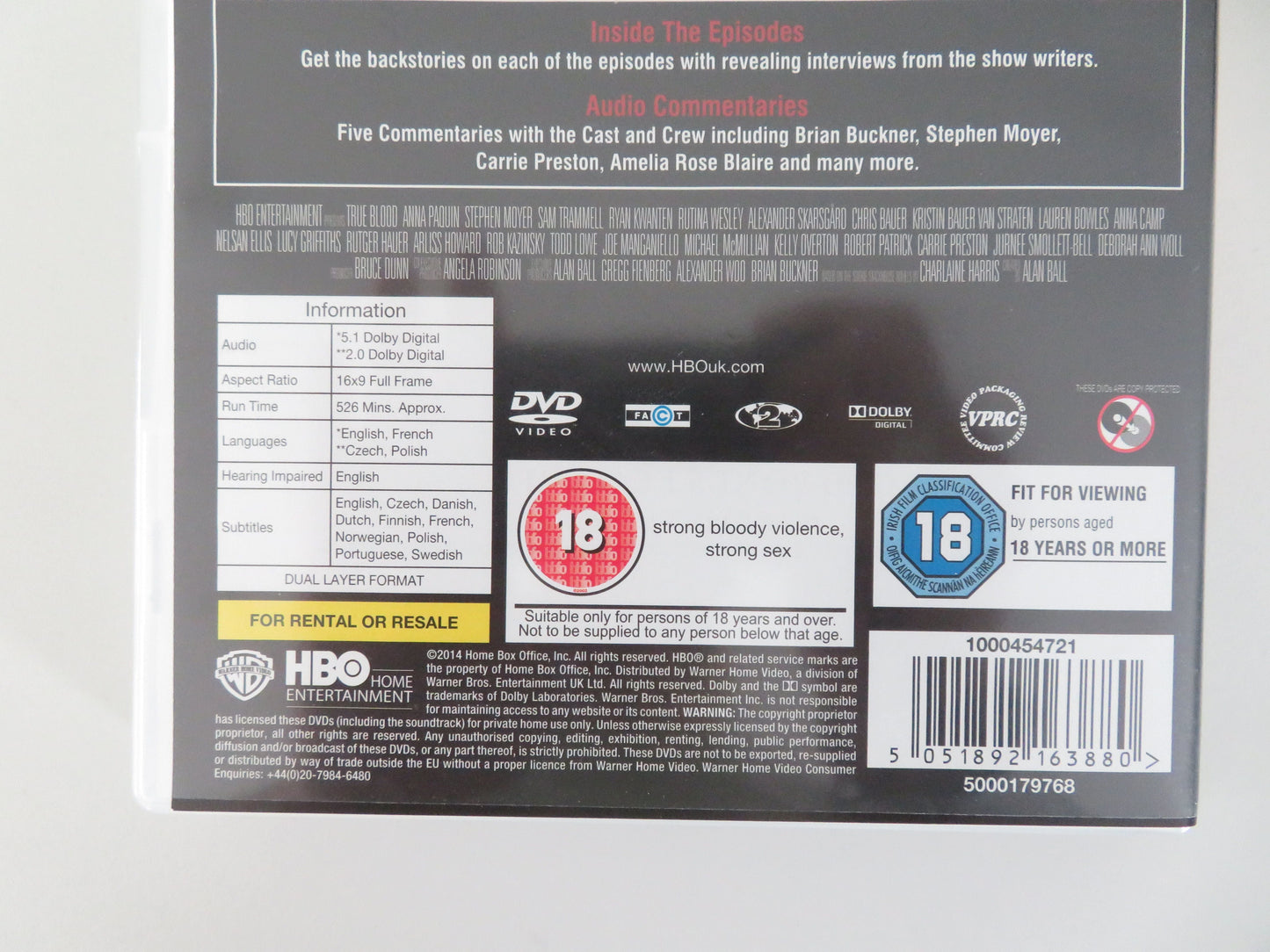 True Blood - The Complete Sixth Season (DVD) Anna Paquin 2013 Region 2 Movie posters