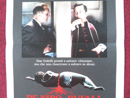 TRUE CONFESSIONS ITALIAN LOCANDINA POSTER ROBERT DE NIRO ROBERT DUVALL 1981 Rendezvous Cinema Movie posters