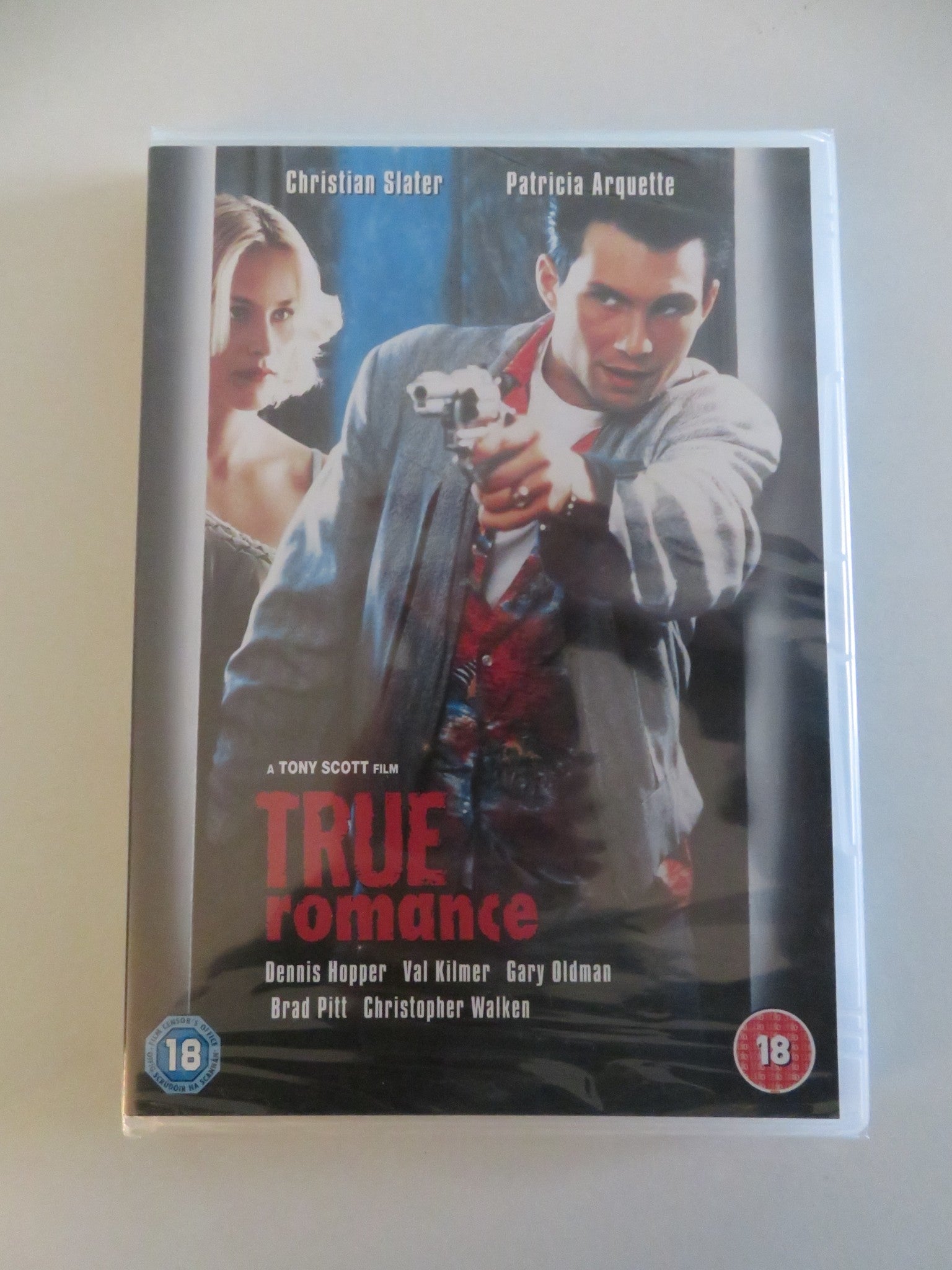 TRUE ROMANCE - B (DVD) CHRISTIAN SLATER PATRICIA ARQUETTE 1993 REGION 2 Movie posters