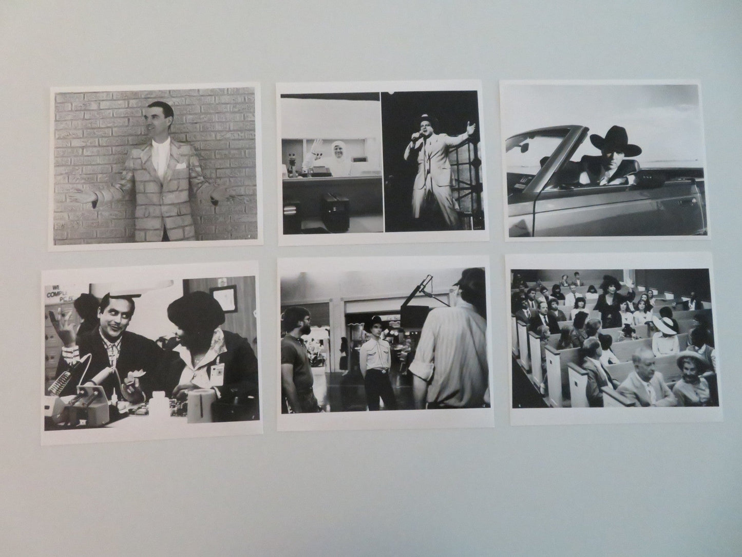 TRUE STORIES MOVIE STILL PHOTO LOT OF 6 JOHN GOODMAN DAVID BYRNE 1986 Movie posters