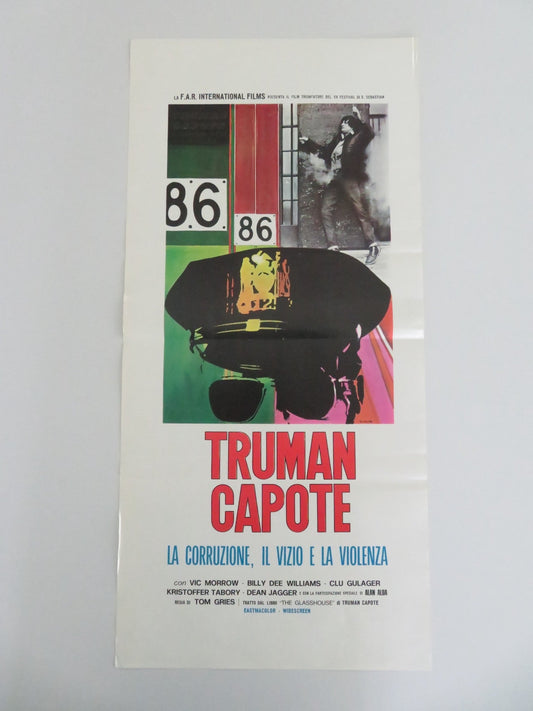 Truman Capote's The Glass House Italian Locandina Poster Billy Dee Williams 1972 Movie posters