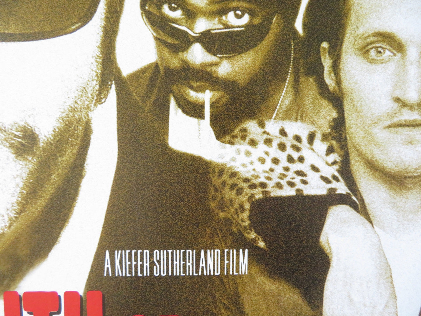 TRUTH OR CONSEQUENCES VHS VIDEO POSTER KIEFER SUTHERLAND VINCENT GALLO 1997 Rendezvous Cinema Movie posters