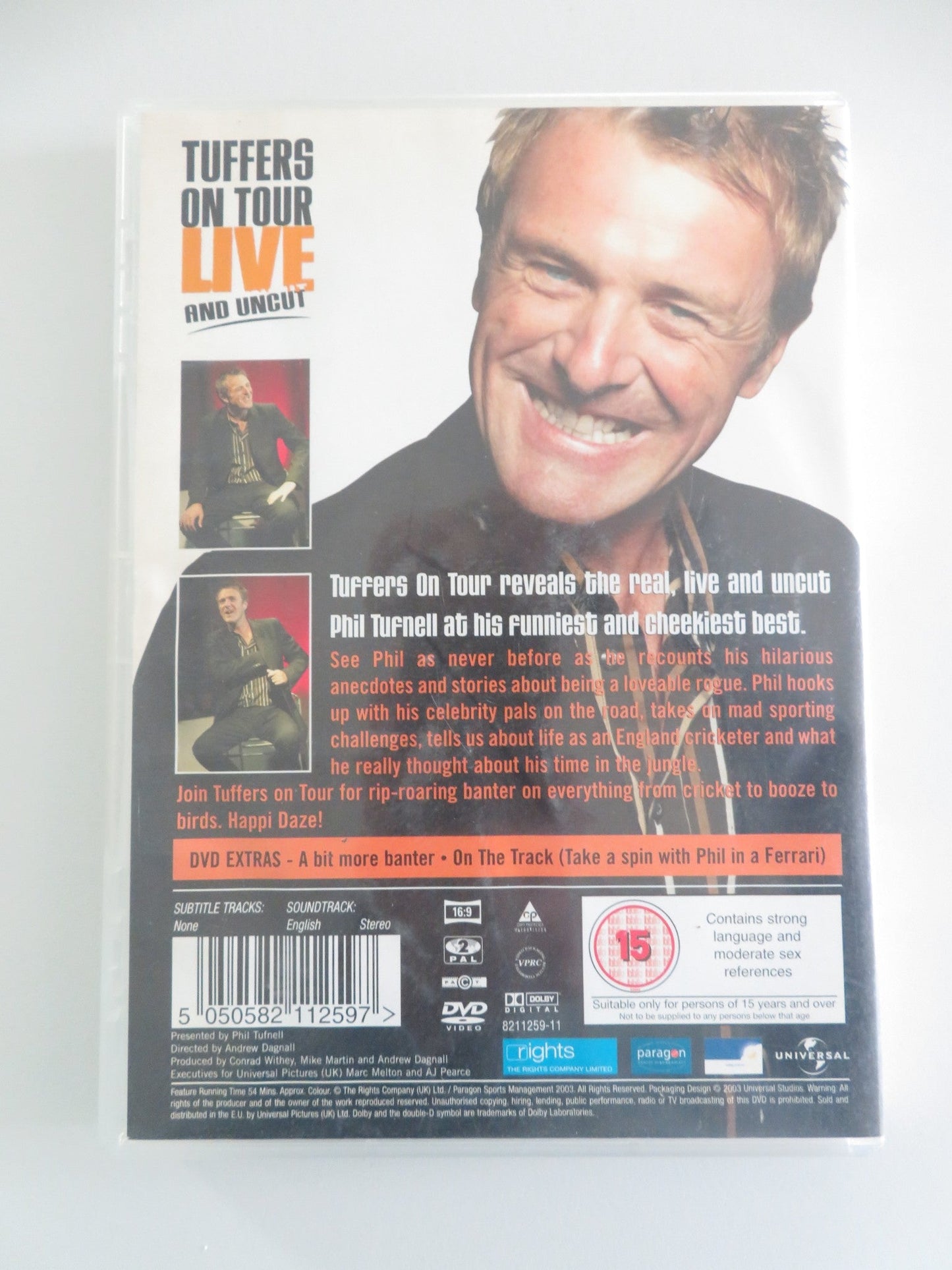 Tuffers on Tour: Phil Tufnell live and uncut (DVD) 2003 Region 2 Movie posters