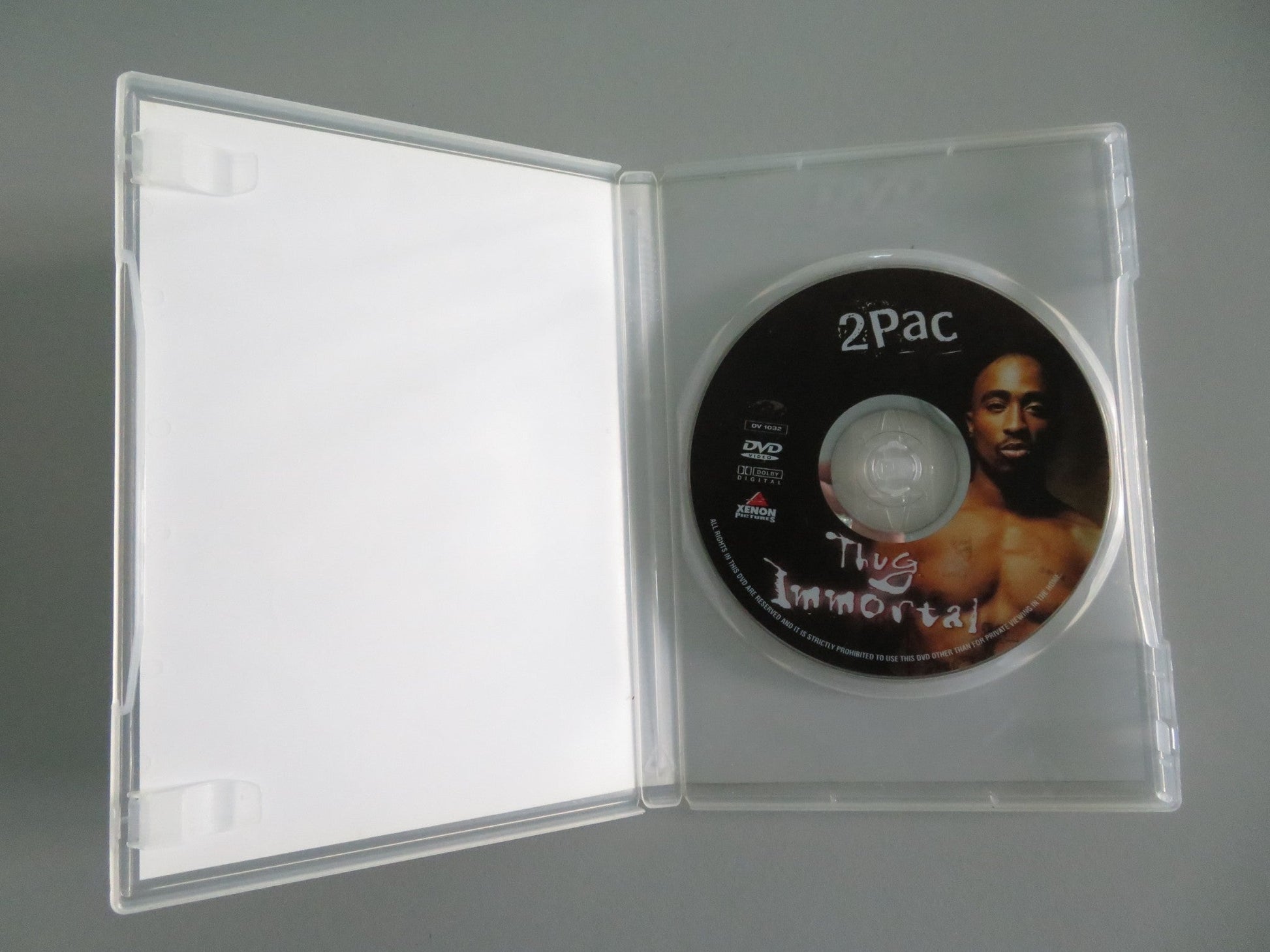 TUPAC SHAKUR: THUG IMMORTAL (DVD) TUPAC SHAKUR SUGE KNIGHT 1997 REGION 2 Movie posters