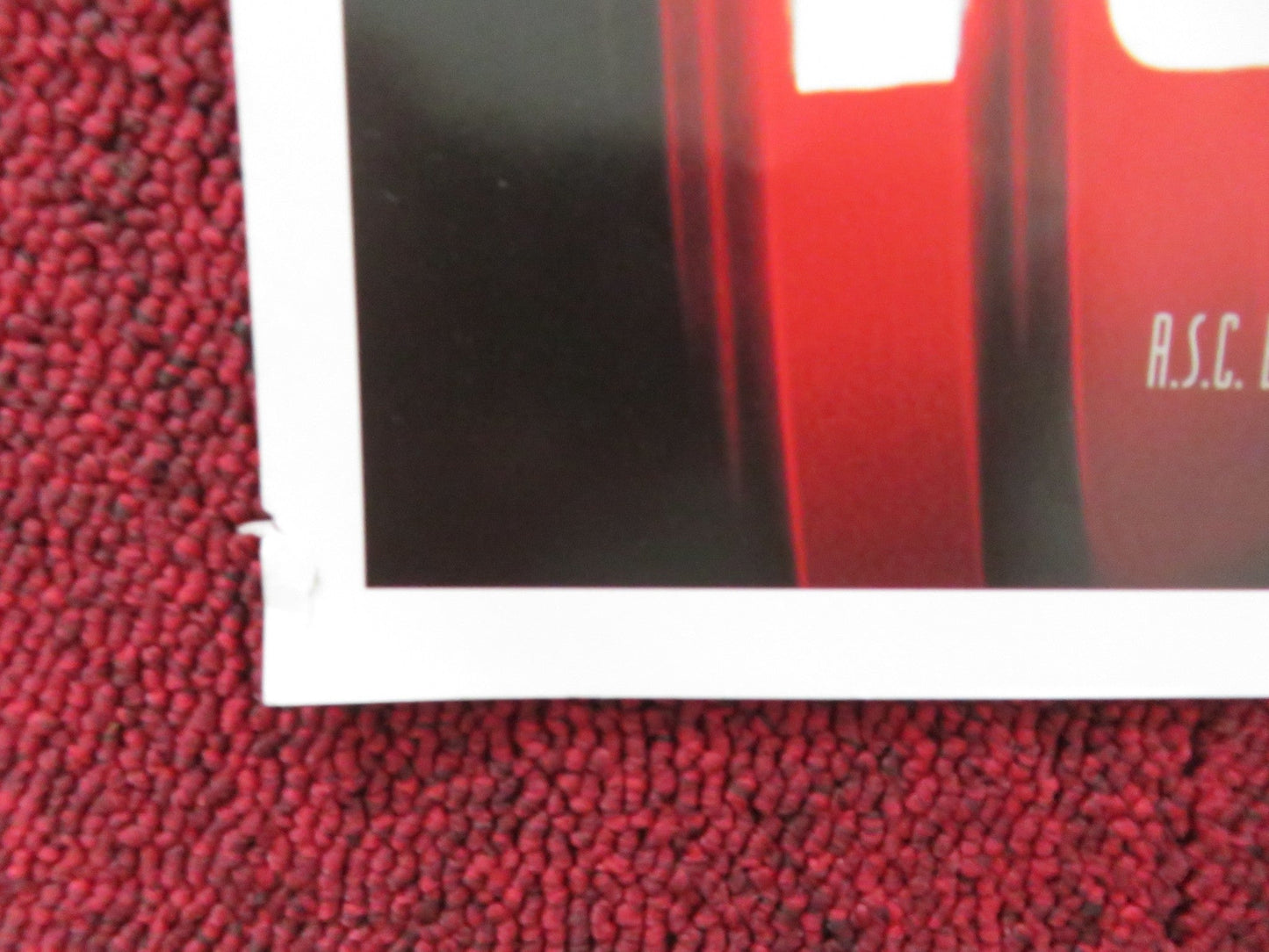 TURBULENCE VHS POSTER ROLLED RAY LIOTTA LAUREN HOLLY 1997 Rendezvous Cinema Movie posters