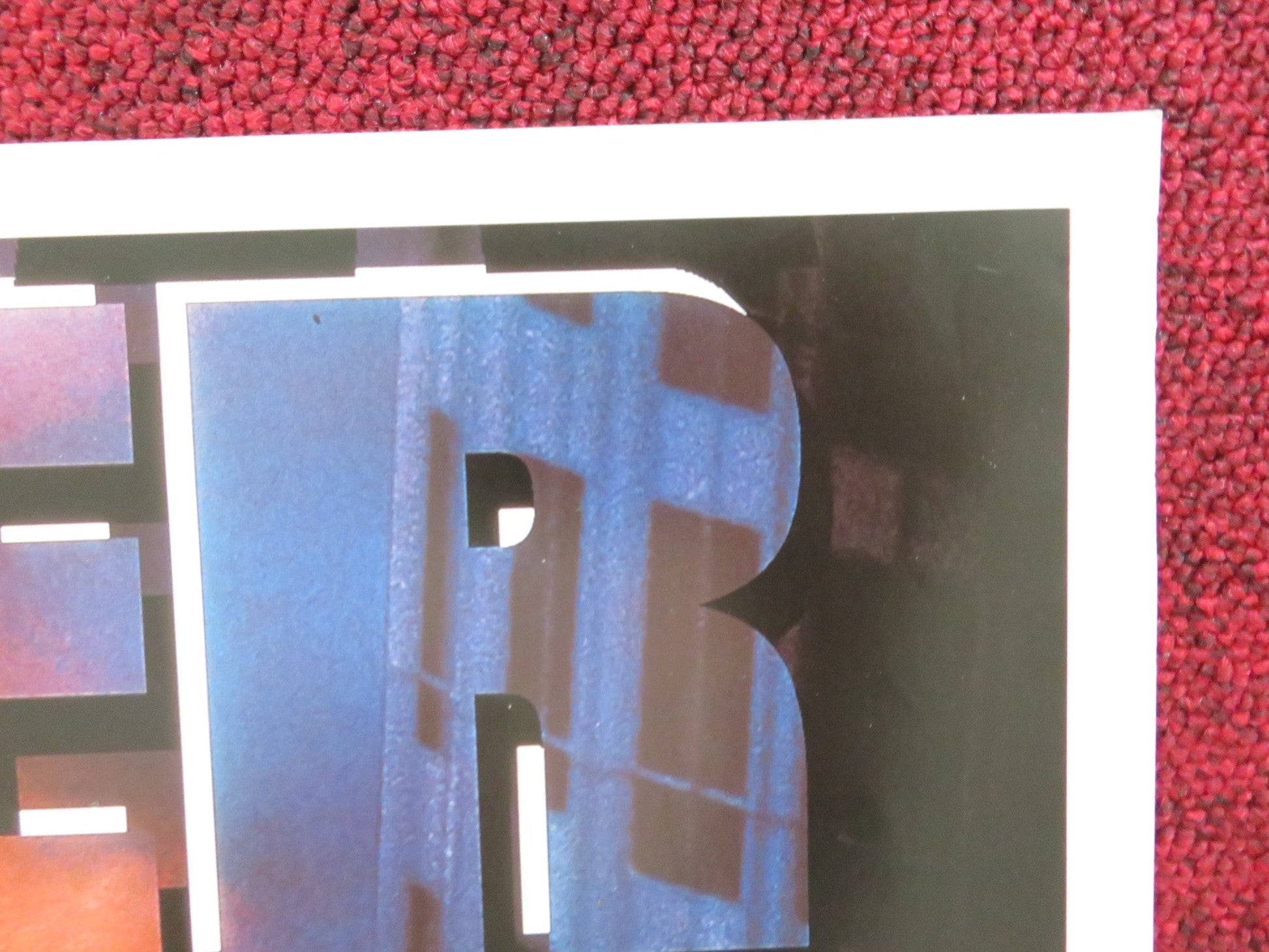 TURBULENCE VHS POSTER ROLLED RAY LIOTTA LAUREN HOLLY 1997 Rendezvous Cinema Movie posters