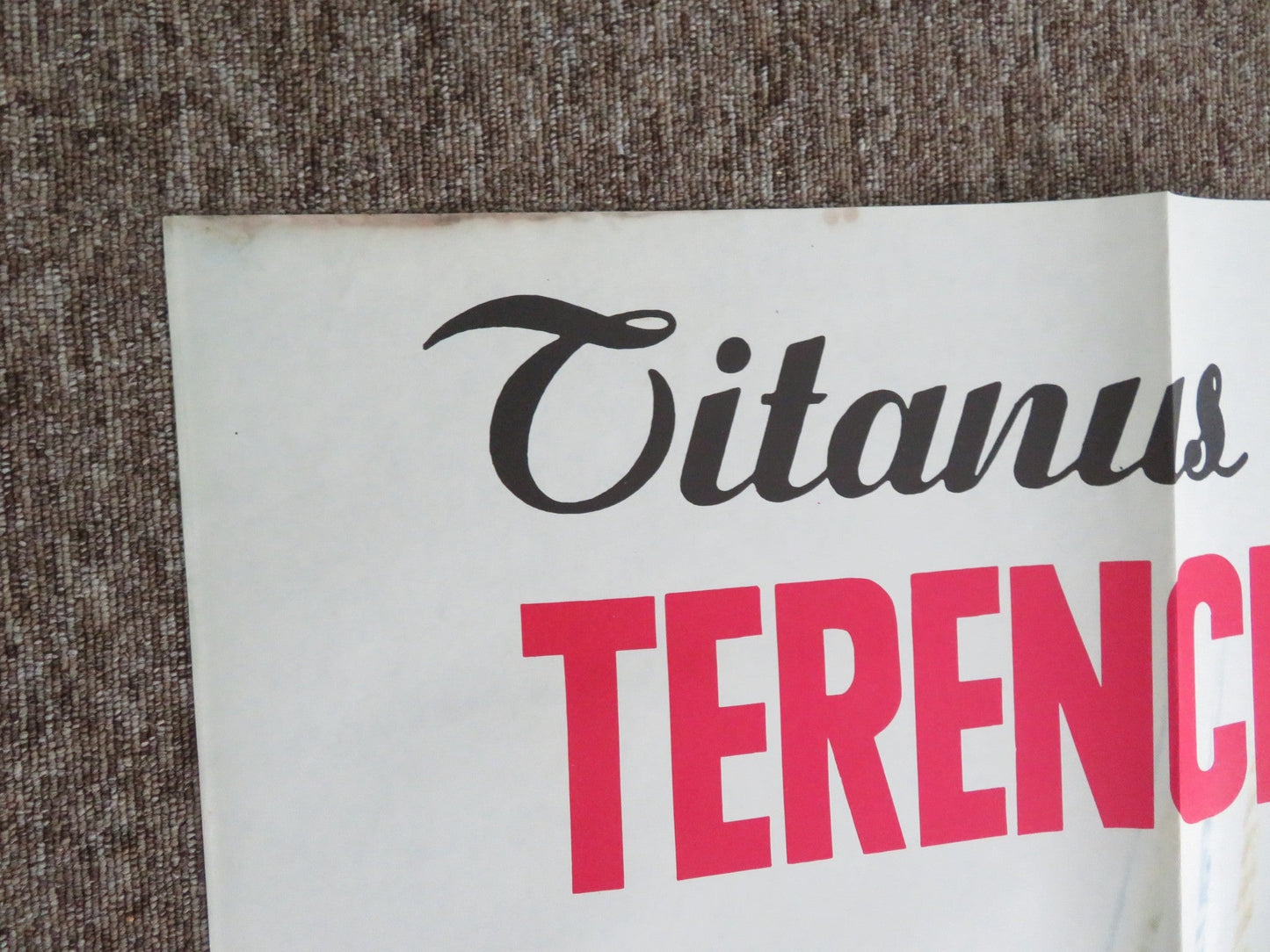 TURN THE OTHER CHEEK ITALIAN 4 FOGLIO POSTER BUD SPENCER TERENCE HILL 1974 Movie posters