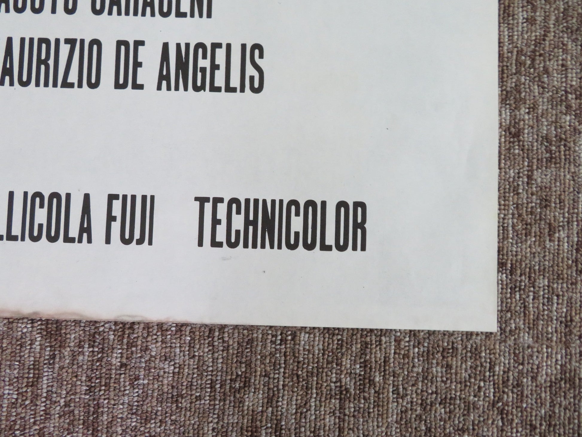 TURN THE OTHER CHEEK ITALIAN 4 FOGLIO POSTER BUD SPENCER TERENCE HILL 1974 Movie posters