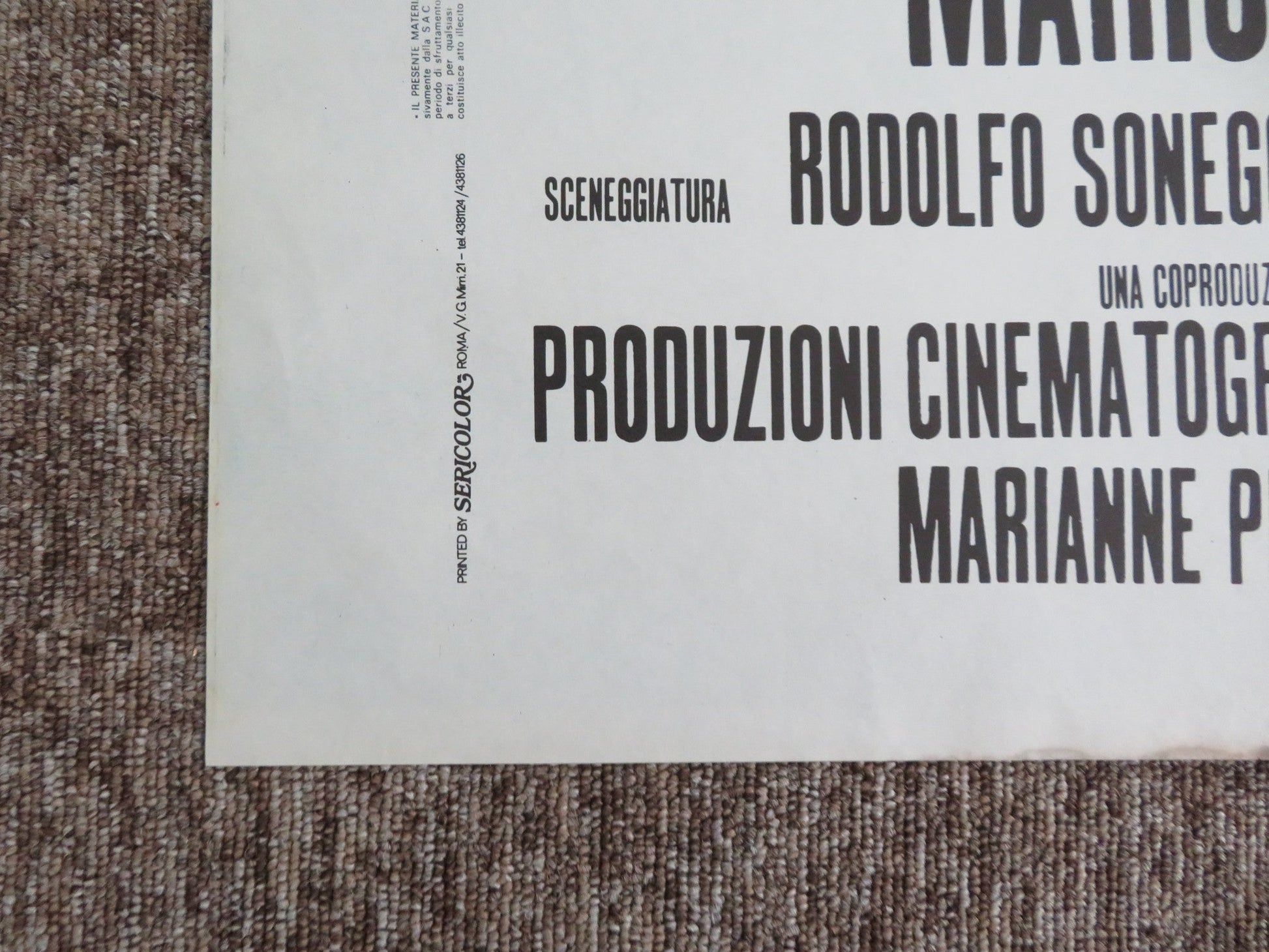 TURN THE OTHER CHEEK ITALIAN 4 FOGLIO POSTER BUD SPENCER TERENCE HILL 1974 Movie posters