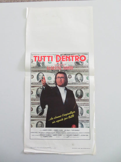Tutti Dentro Italian Locandina Poster Alberto Sordi Joe Pesci 1984 Movie posters