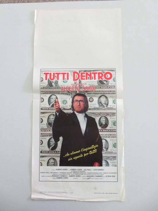 Tutti Dentro Italian Locandina Poster Alberto Sordi Joe Pesci 1984 Movie posters