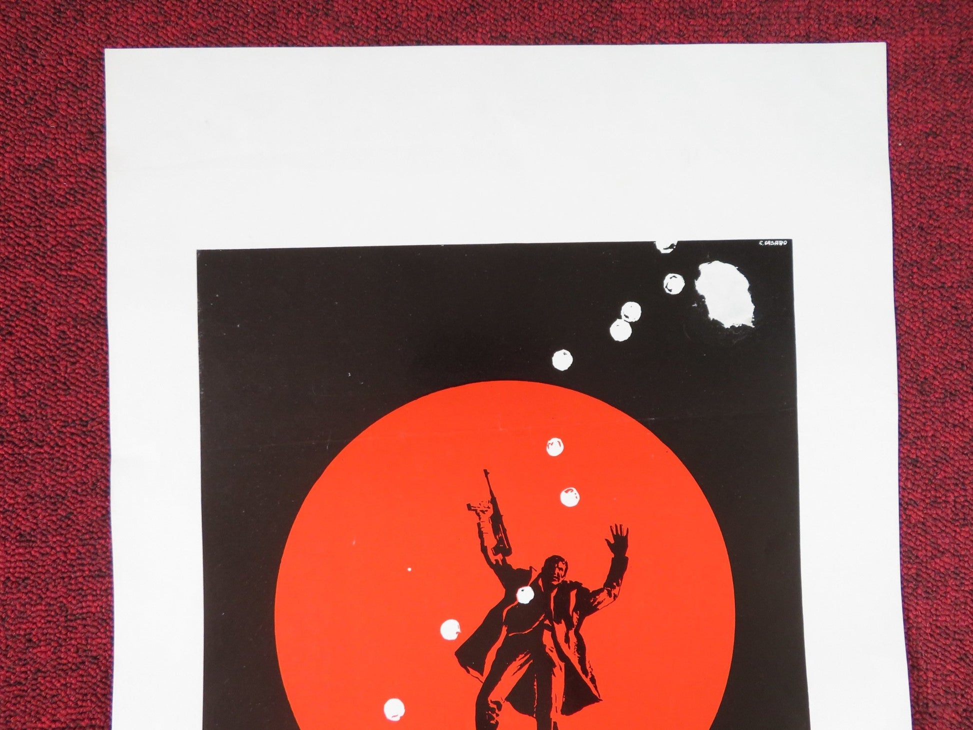 TUTTO SUL ROSSO ITALIAN LOCANDINA POSTER BRETT HALSEY BARBARA ZIMMERMAN 1968 Rendezvous Cinema Movie posters