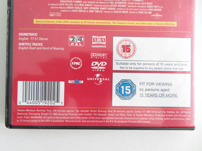 TWELVE MONKEYS (DVD) BRUCE WILLIS BRAD PITT 1995 REGION 2,4 Movie posters