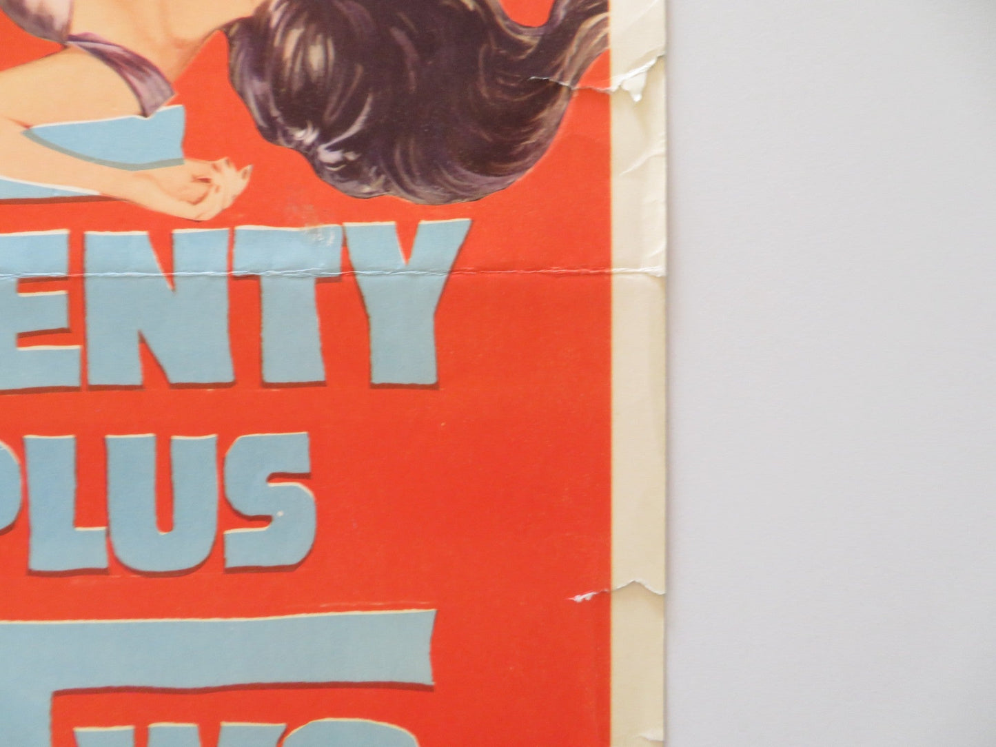 TWENTY PLUS TWO US INSERT POSTER DAVID JANSSEN JEANNE CRAIN 1961 Rendezvous Cinema Movie posters