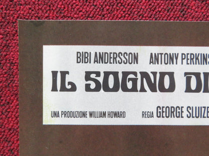 TWICE A WOMAN - A ITALIAN FOTOBUSTA POSTER BIBI ANDERSSON ANTHONY PERKINS 1979 Rendezvous Cinema Movie posters