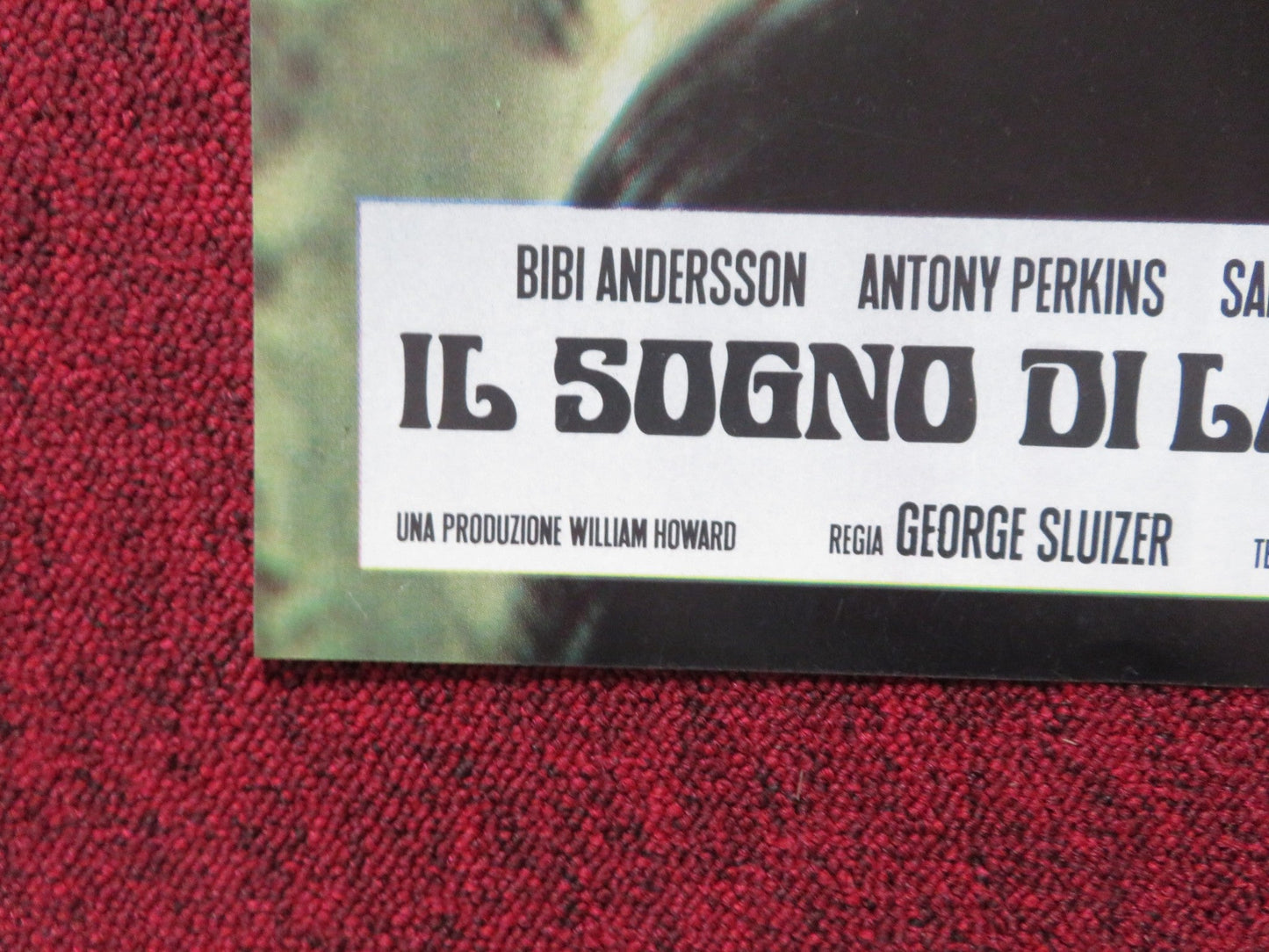 TWICE A WOMAN - E ITALIAN FOTOBUSTA POSTER BIBI ANDERSSON ANTHONY PERKINS 1979 Rendezvous Cinema Movie posters