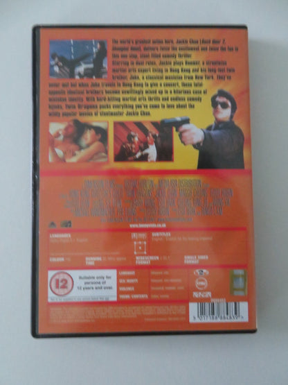 TWIN DRAGONS (DVD) JACKIE CHAN MAGGIE CHEUNG 1992 REGION 2 Movie posters