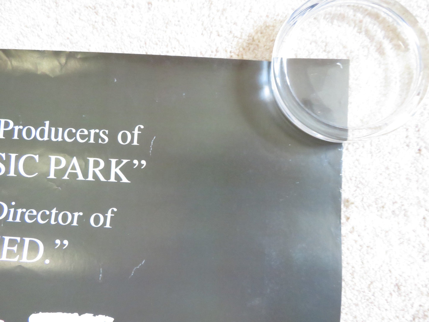 TWISTER BANNER POSTER HELEN HUNT BILL PAXTON 1996 Rendezvous Cinema Movie posters