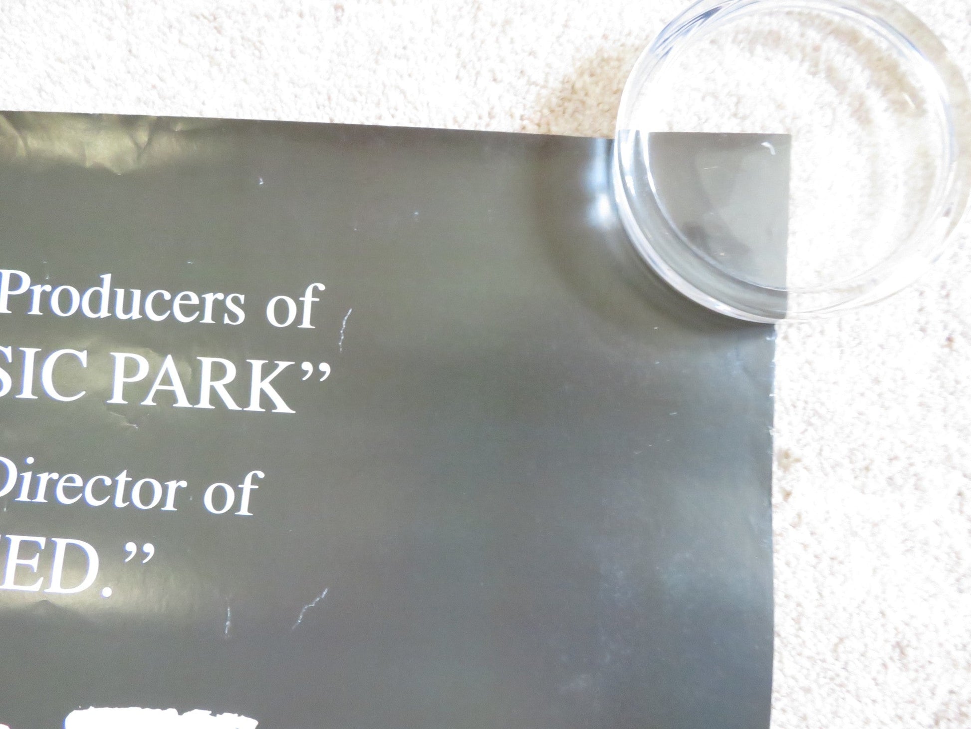 TWISTER BANNER POSTER HELEN HUNT BILL PAXTON 1996 Rendezvous Cinema Movie posters