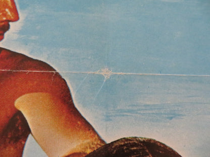 TWO SANE NUTS DANISH POSTER ROLLED ROBERT WIDMARK BOB GORDON 1975 Movie posters