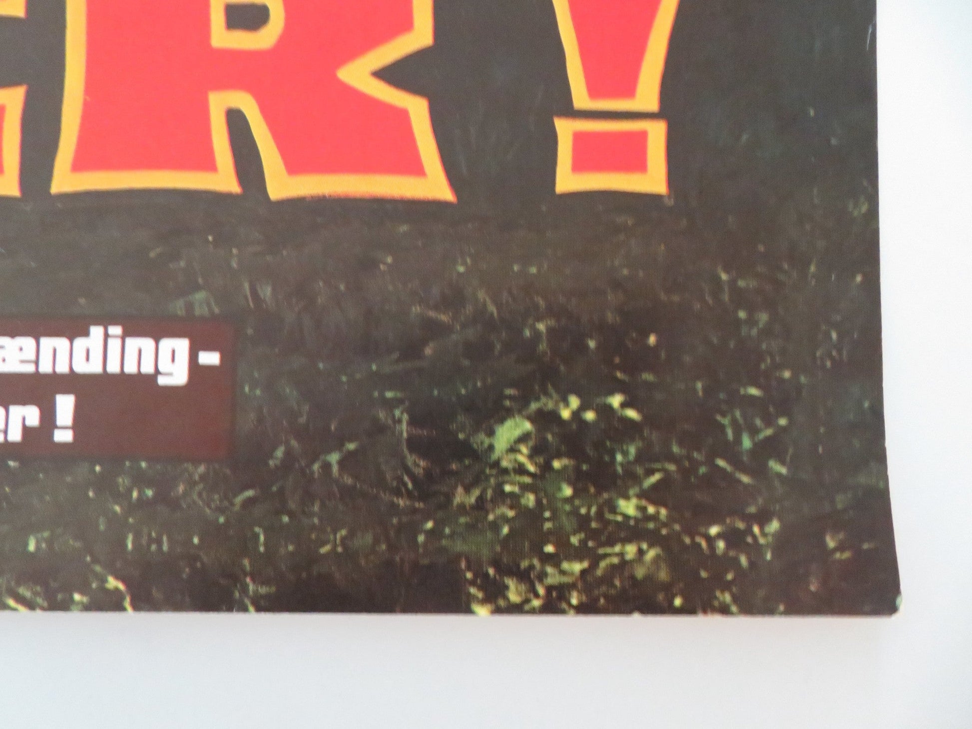 TWO SANE NUTS DANISH POSTER ROLLED ROBERT WIDMARK BOB GORDON 1975 Movie posters