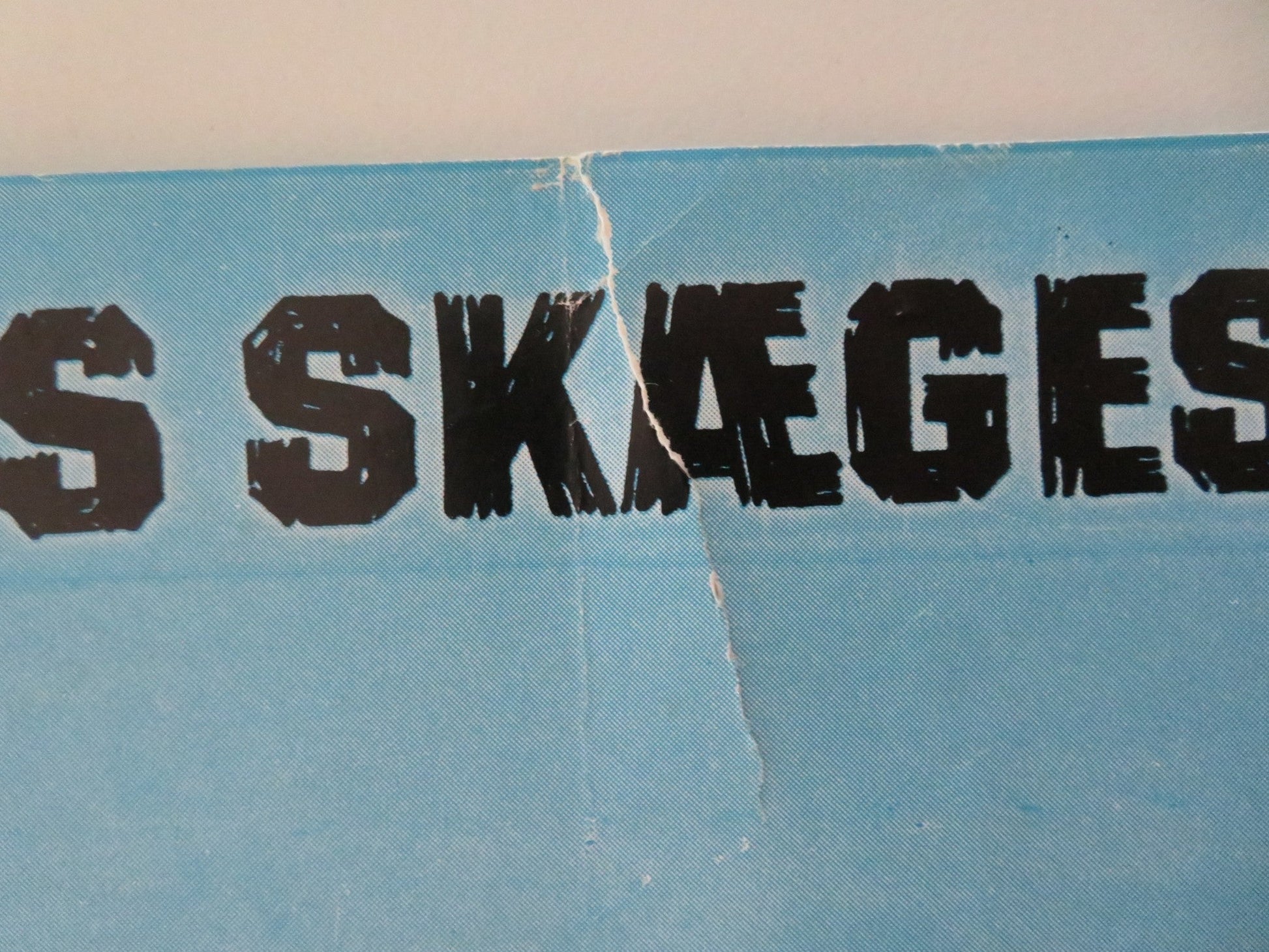 TWO SANE NUTS DANISH POSTER ROLLED ROBERT WIDMARK BOB GORDON 1975 Movie posters