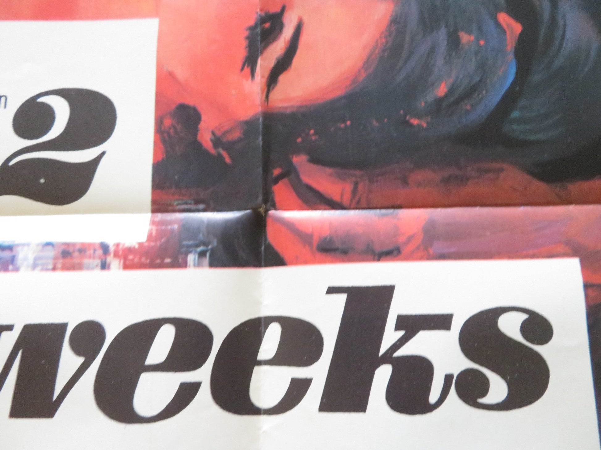 TWO WEEKS IN ANOTHER TOWN FOLDED US ONE SHEET POSTER KIRK DOUGLAS 1962 Rendezvous Cinema Movie posters