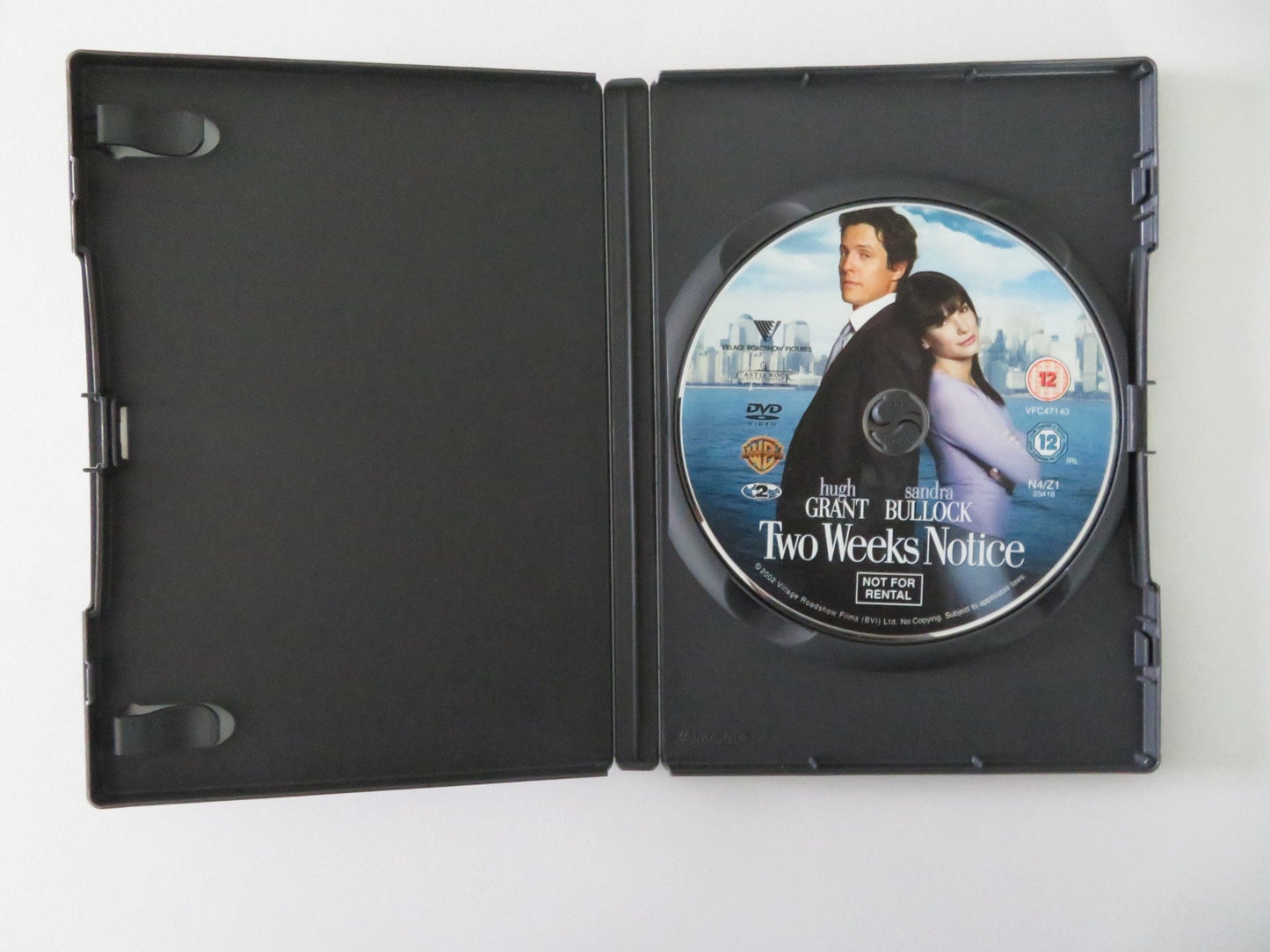 TWO WEEKS NOTICE (DVD) HUGH GRANT SANDRA BULLOCK 2002 REGION 2 Movie posters