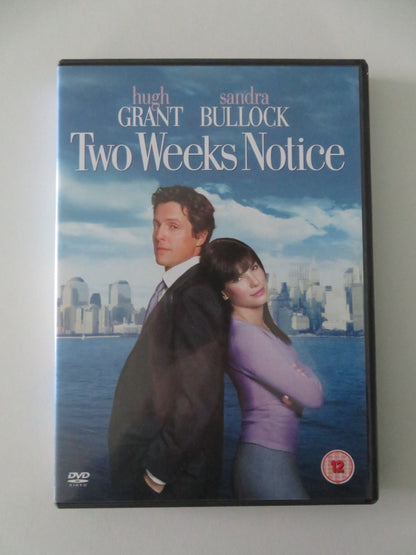 TWO WEEKS NOTICE (DVD) HUGH GRANT SANDRA BULLOCK 2002 REGION 2 Movie posters