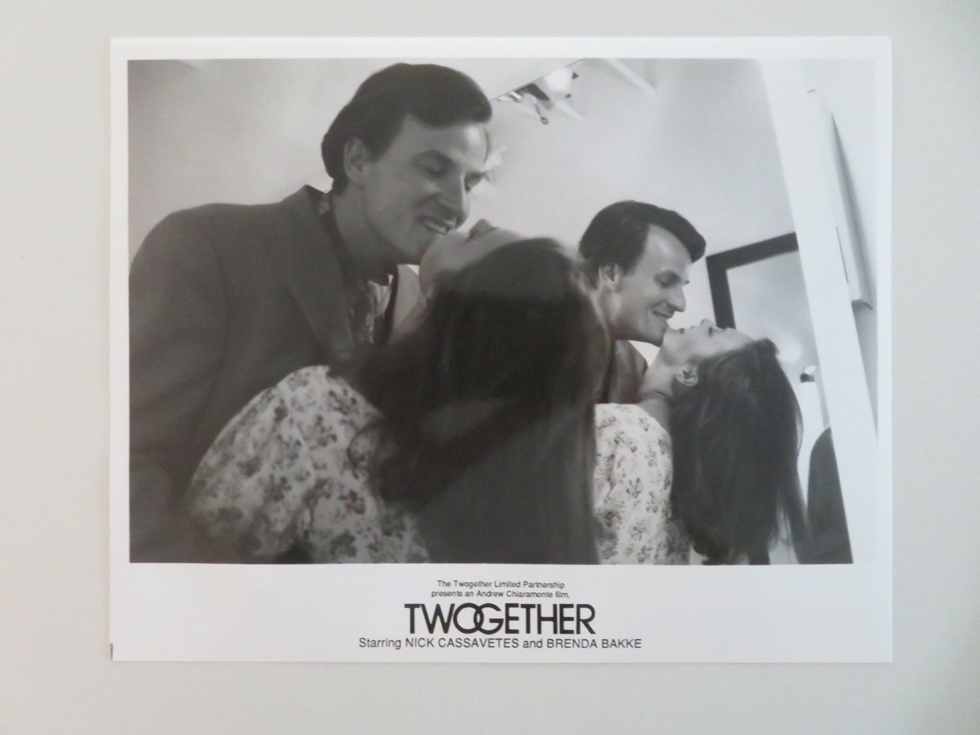 TWOGETHER MOVIE STILL PHOTO LOT OF 10 NICK CASSAVETES BRENDA BLAKE 1992 Movie posters