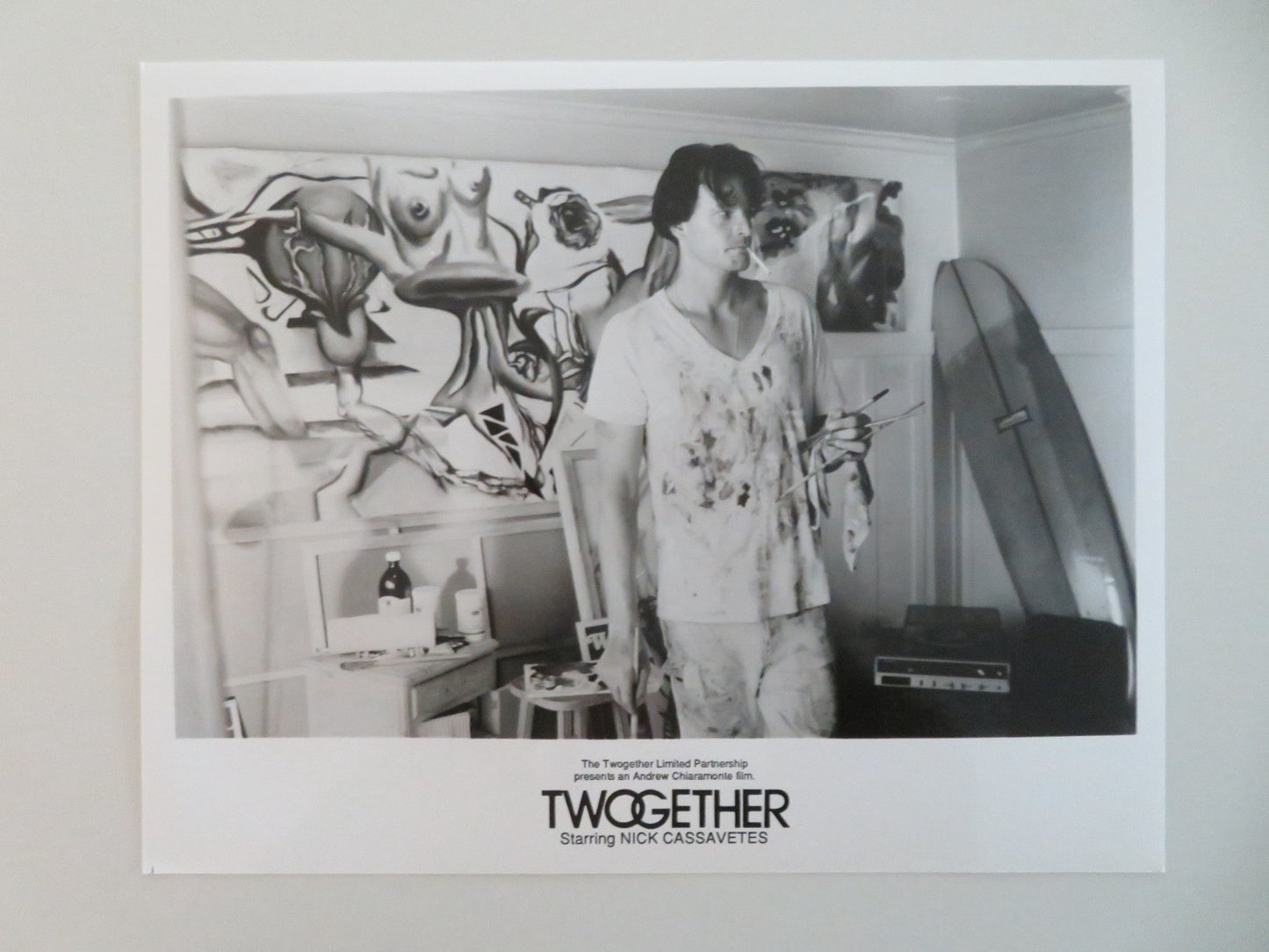 TWOGETHER MOVIE STILL PHOTO LOT OF 10 NICK CASSAVETES BRENDA BLAKE 1992 Movie posters