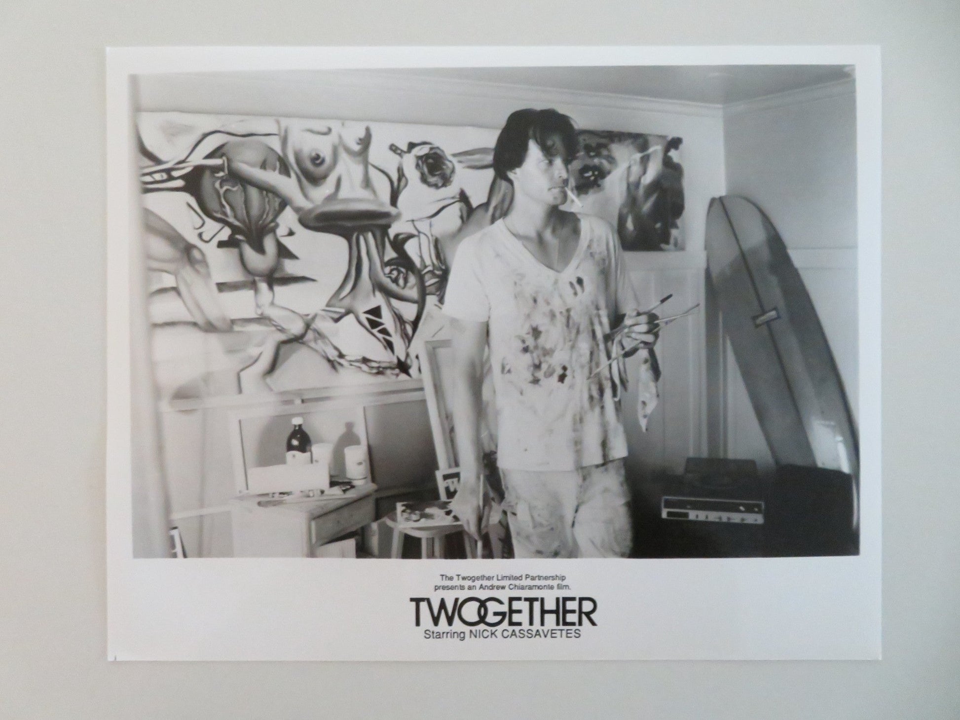 TWOGETHER MOVIE STILL PHOTO LOT OF 10 NICK CASSAVETES BRENDA BLAKE 1992 Movie posters