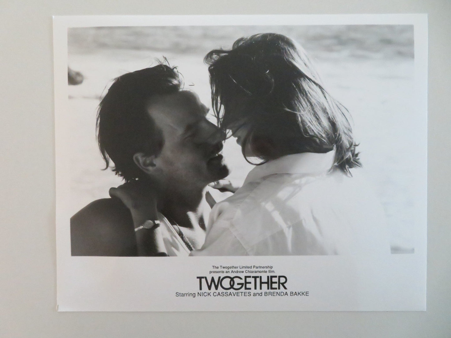 TWOGETHER MOVIE STILL PHOTO LOT OF 10 NICK CASSAVETES BRENDA BLAKE 1992 Movie posters