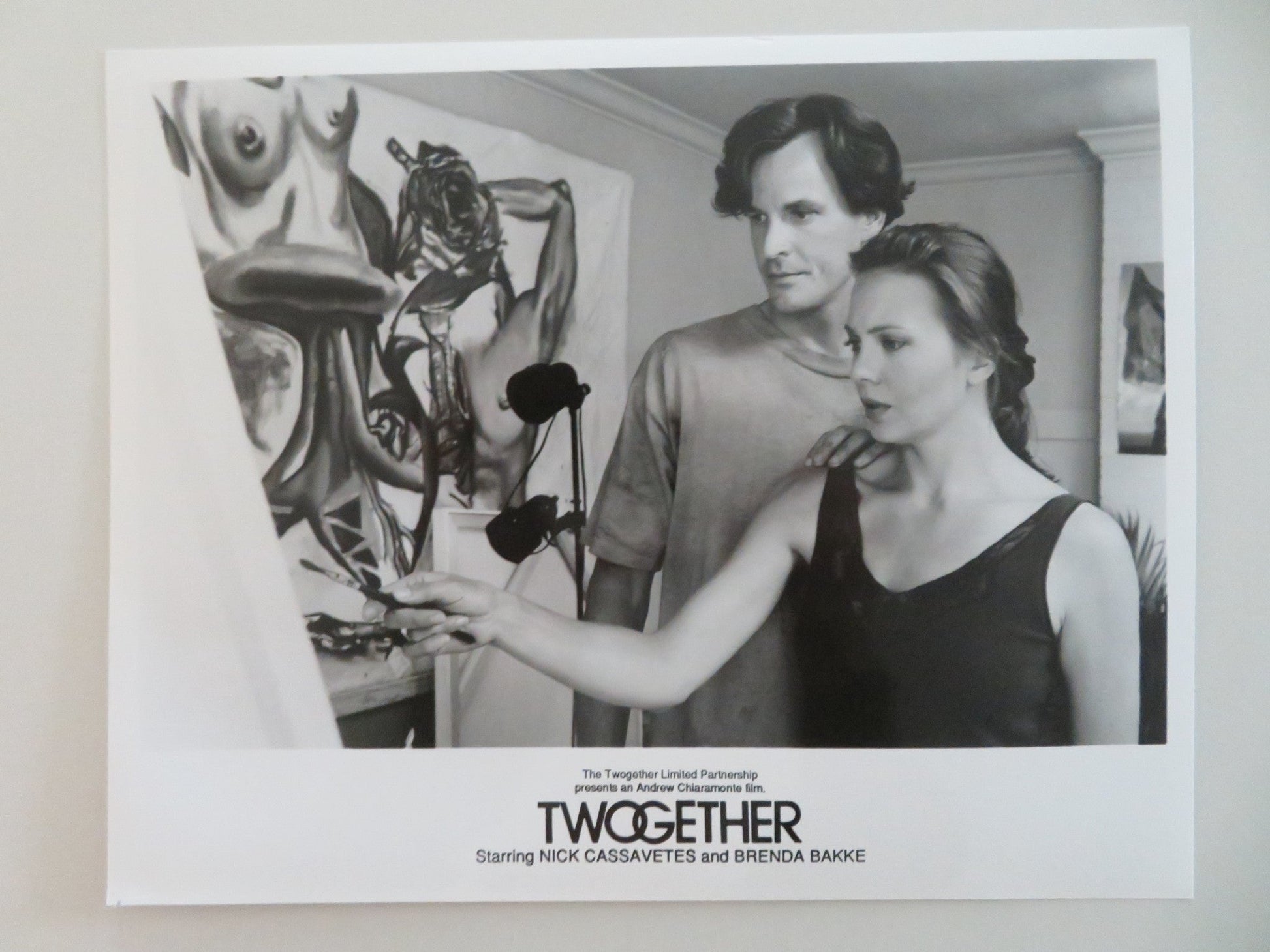 TWOGETHER MOVIE STILL PHOTO LOT OF 10 NICK CASSAVETES BRENDA BLAKE 1992 Movie posters