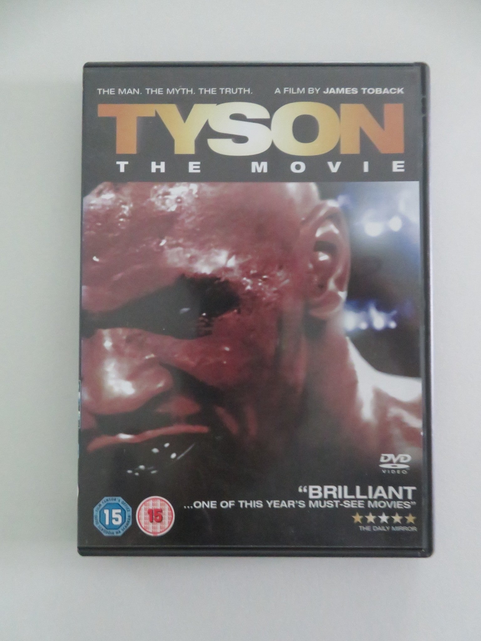 TYSON THE MOVIE (DVD) MIKE TYSON MILLS LANE 2008 REGION 2 Movie posters