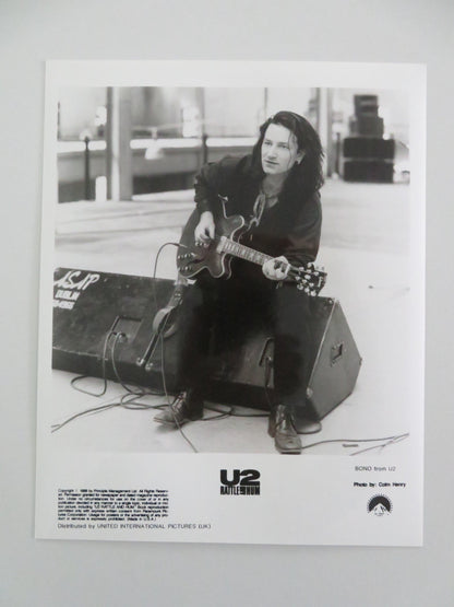 U2: RATTLE AND HUM - A MOVIE STILL PHOTO LOT OF 8 BONO THE EDGE A. CLAYTON 1988 Movie posters