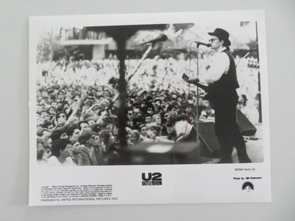 U2: RATTLE AND HUM - A MOVIE STILL PHOTO LOT OF 8 BONO THE EDGE A. CLAYTON 1988 Movie posters