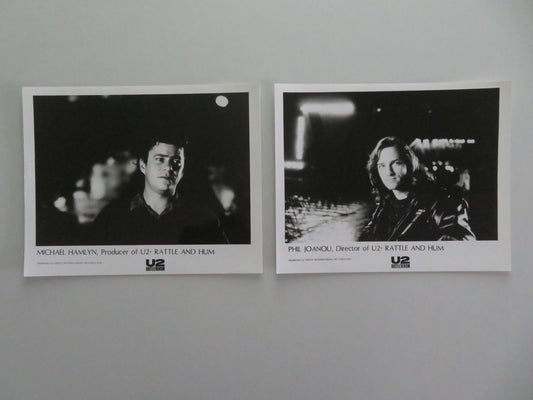 U2: Rattle And Hum - C MOVIE STILL PHOTO LOT OF 2 MICHAEL HAMLYN PHIL JOANOU 1988 Movie posters