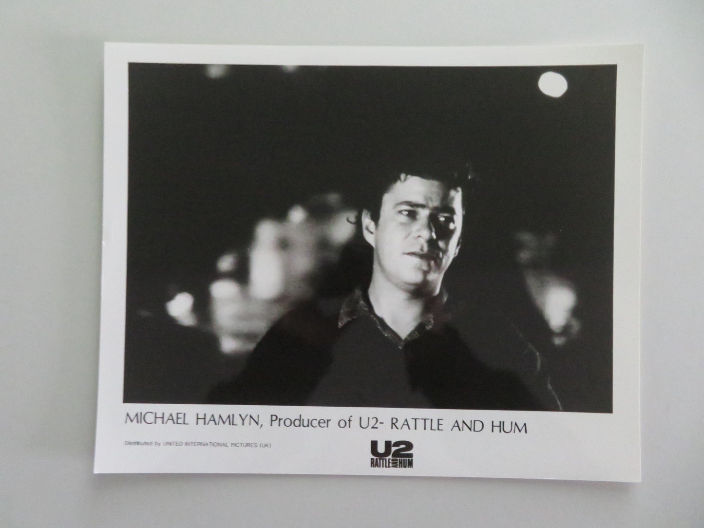 U2: Rattle And Hum - C MOVIE STILL PHOTO LOT OF 2 MICHAEL HAMLYN PHIL JOANOU 1988 Movie posters