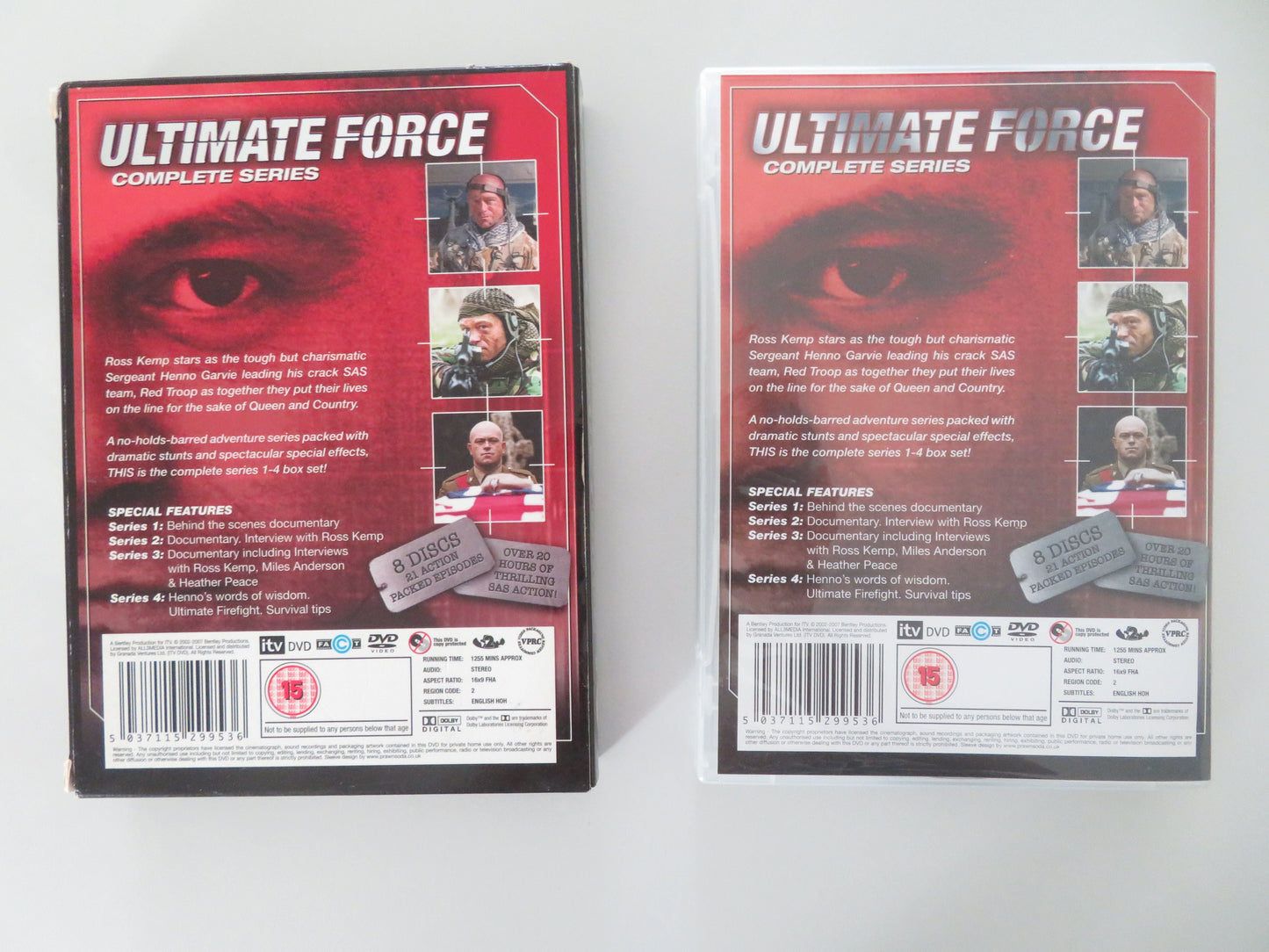 Ultimate Force Complete Series (DVD BoxSet) Ross Kemp 2002 Region 2 Movie posters