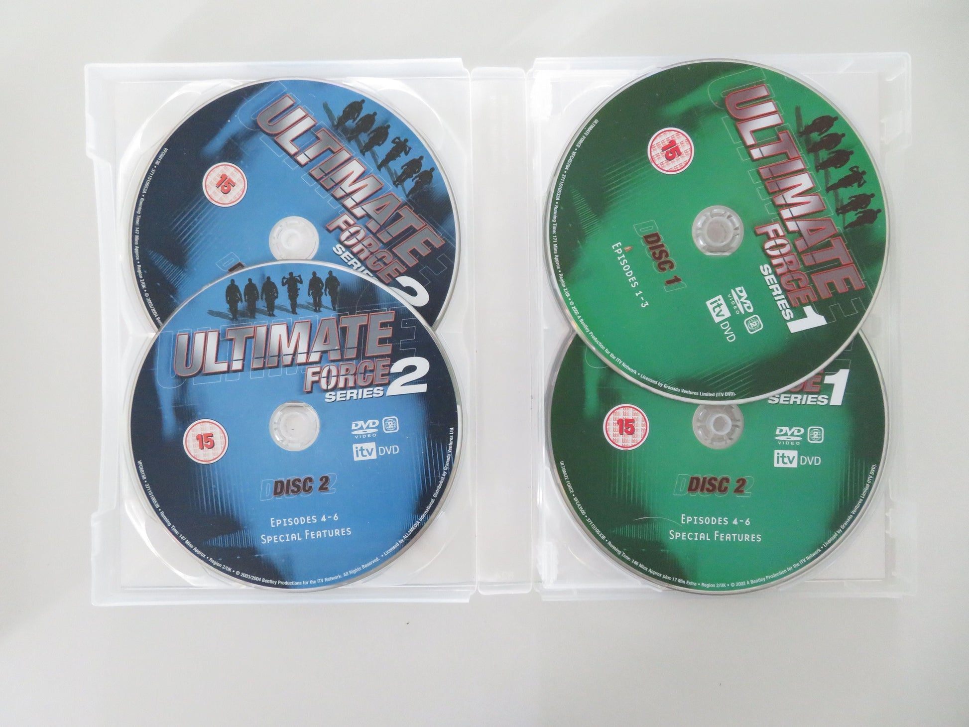 Ultimate Force Complete Series (DVD BoxSet) Ross Kemp 2002 Region 2 Movie posters