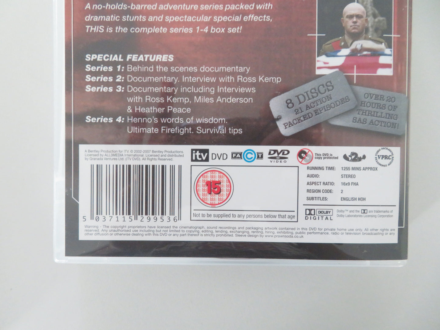 Ultimate Force Complete Series (DVD BoxSet) Ross Kemp 2002 Region 2 Movie posters