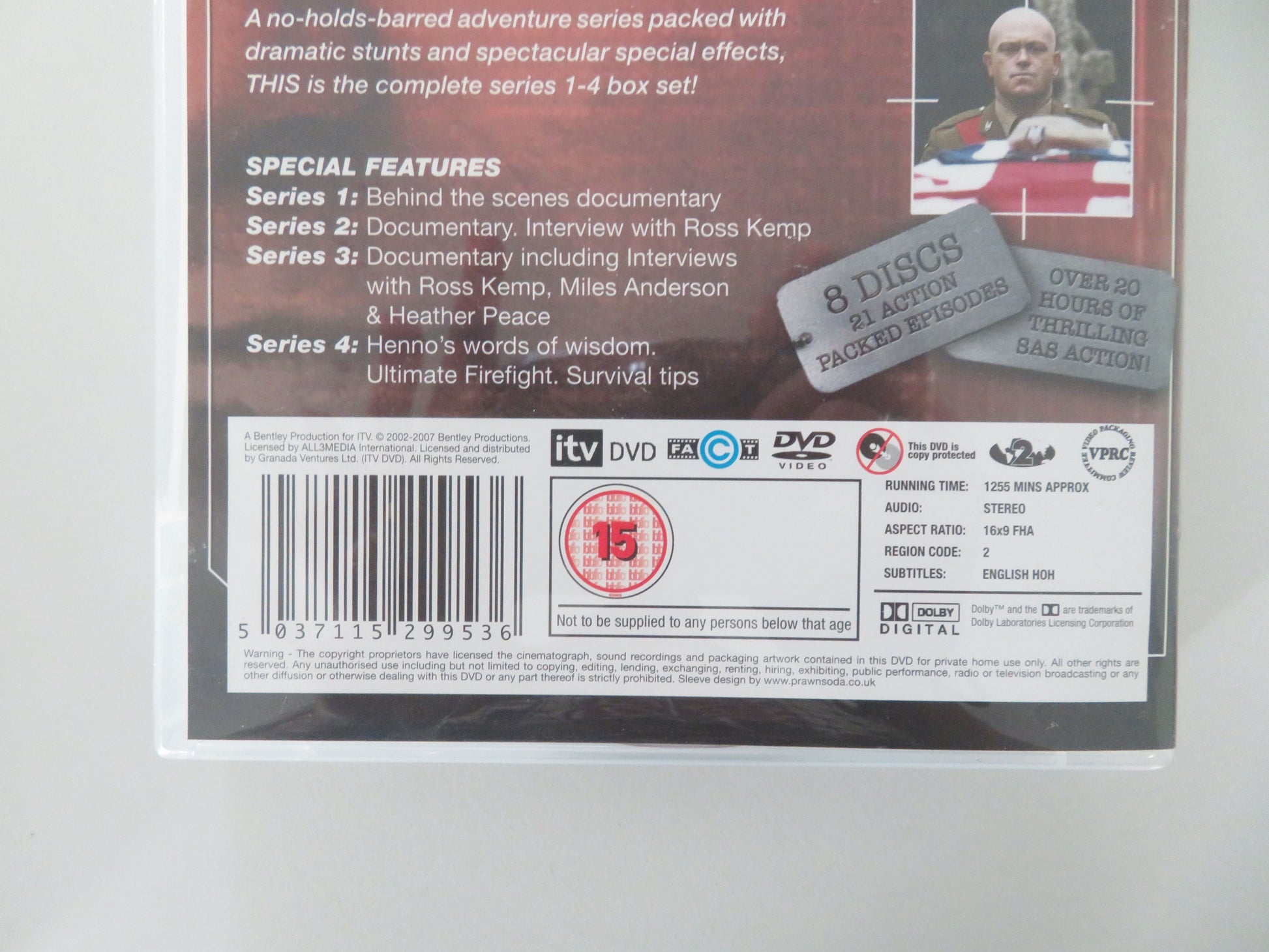 Ultimate Force Complete Series (DVD BoxSet) Ross Kemp 2002 Region 2 Movie posters