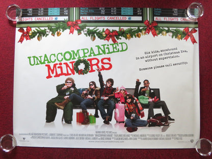 UNACCOMPANIED MINORS UK QUAD ROLLED POSTER LEWIS BLACK TYLER JAMES WILLIAMS 2006 Rendezvous Cinema Movie posters