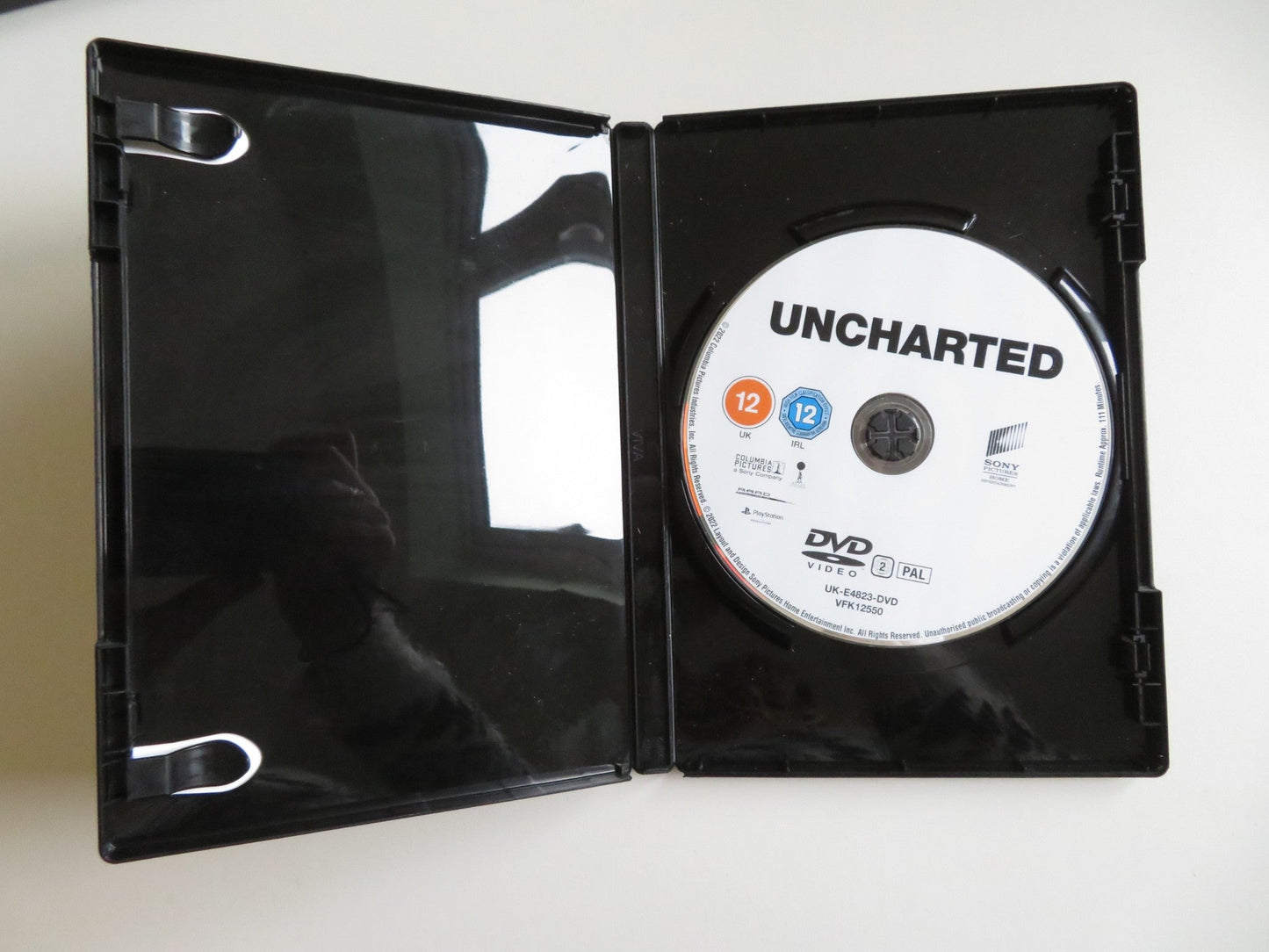 UNCHARTED (DVD) TOM HOLLAND MARK WAHLBERG 2022 REGION 2 Movie posters