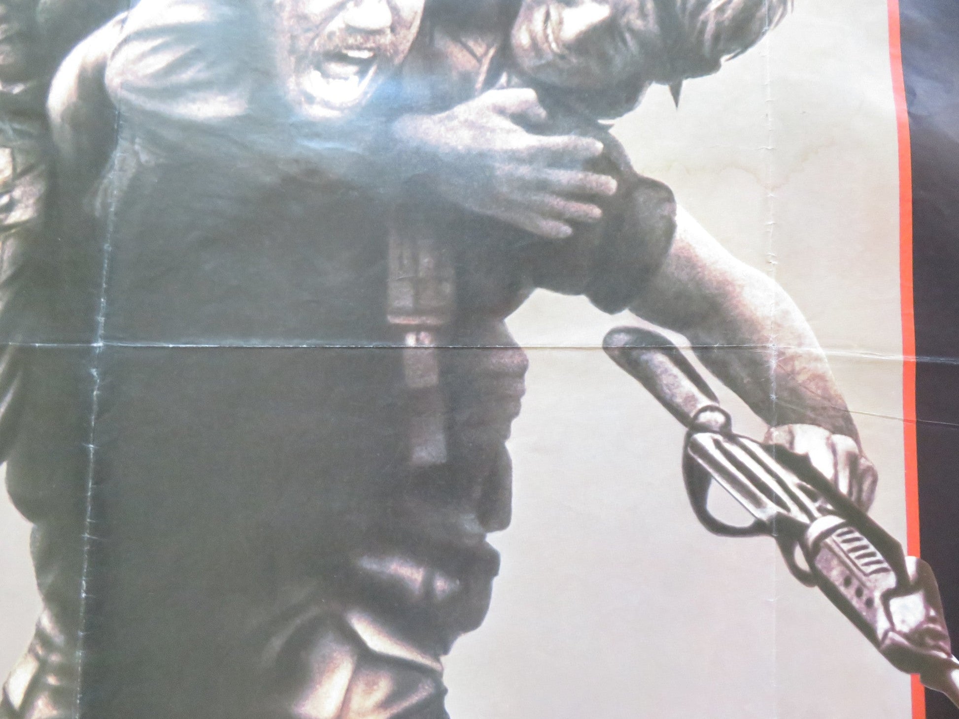 UNCOMMON VALOUR UK QUAD ROLLED POSTER GENE HACKMAN ROBERT STACK 1983 Rendezvous Cinema Movie posters