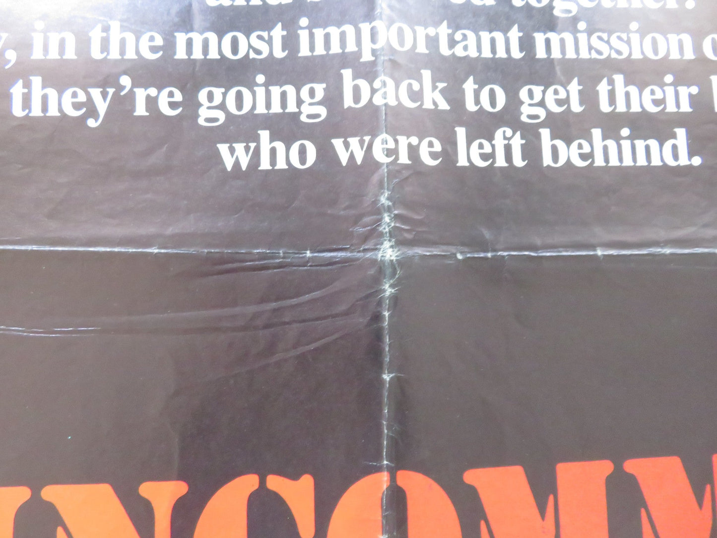 UNCOMMON VALOUR UK QUAD ROLLED POSTER GENE HACKMAN ROBERT STACK 1983 Rendezvous Cinema Movie posters